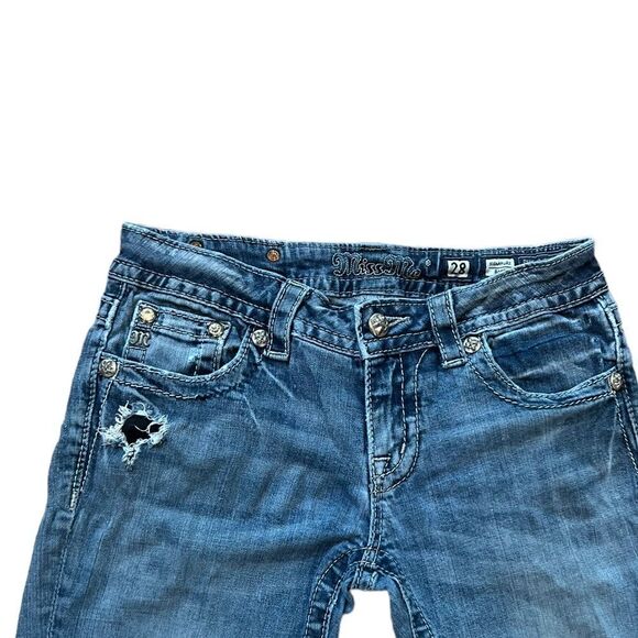 Miss Me Signature Boot Jeans Size 28 - Picture 2 of 6